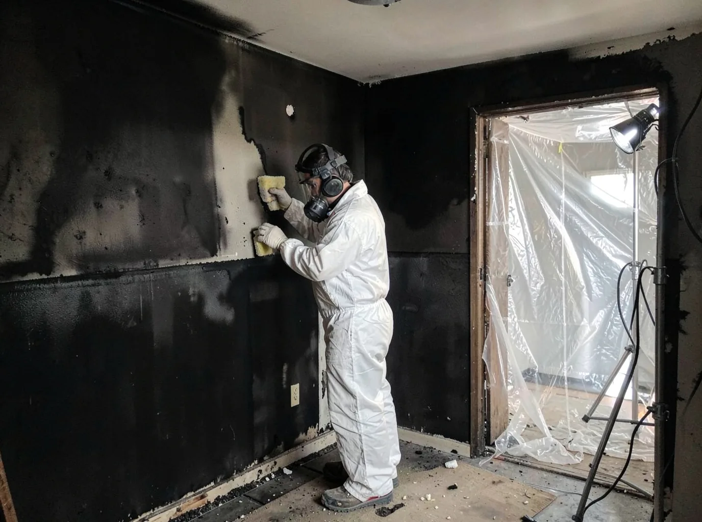 Fire Damage Restoration company in Blue Rock, OH